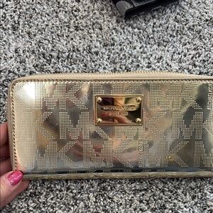 Michael Kors Gold Women's Wallet